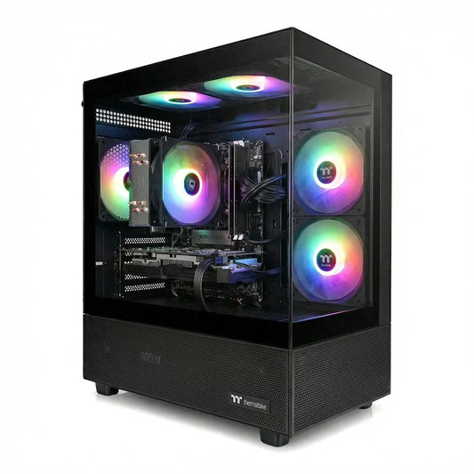 AIGAMEPC Gaming PC Desktop, i7 4790, GTX 1660 Super 6GB, 16GB DDR3, 512GB M.2 SSD, 550W 80PLUS Bronze PSU, WiFi 5, RGB Fan x5, Windows 11 Home