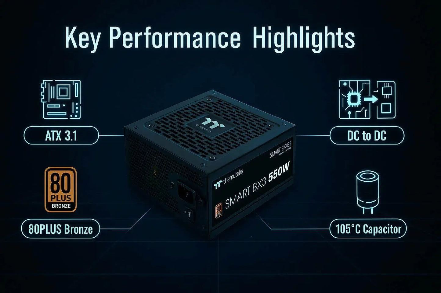 AIGAMEPC Gaming PC Computer Desktop, i7 4790, GTX 1050 Ti 4GB, 16GB DDR3, 512GB M.2 SSD, 550W 80PLUS Bronze PSU, WiFi 5, RGB Fan x5, Windows 11 Home