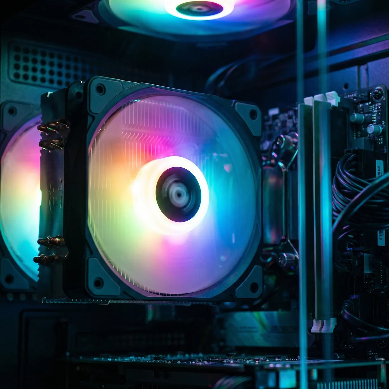 AIGAMEPC Gaming PC Desktop, i7 4790, GTX 1660 Super 6GB, 16GB DDR3, 512GB M.2 SSD, 550W 80PLUS Bronze PSU, WiFi 5, RGB Fan x5, Windows 11 Home